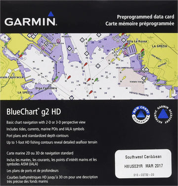 BlueChart g2 Southwest Caribbean - microSD/SD card (Discontinued by Manufacturer)