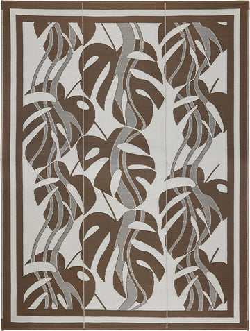 FAULKNER Deluxe Multi-Purpose Sahara Mat, Brown, 9 by 12-Feet