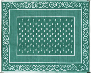 Faulkner 48702 Vineyard 9 by 12-Feet Green Multi-Purpose Mat