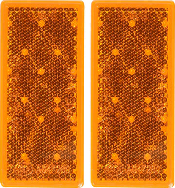 Peterson Manufacturing V483A Amber 3-1/8" x 1-3/8" Reflector