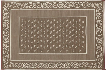 Faulkner 48695 Vineyard 6 by 9-Feet Beige Multi-Purpose Mat